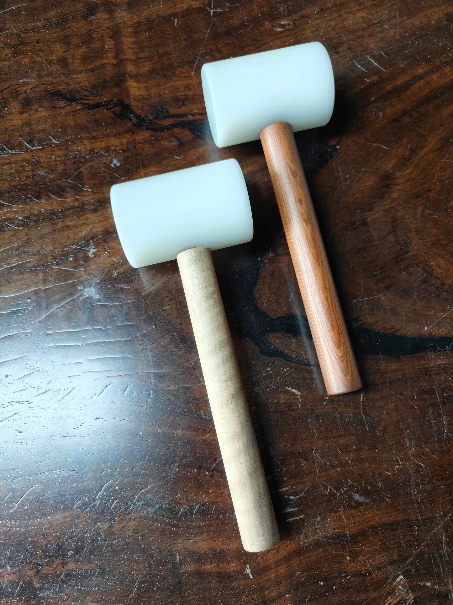 Nylon hammer for stitching iron.and punch