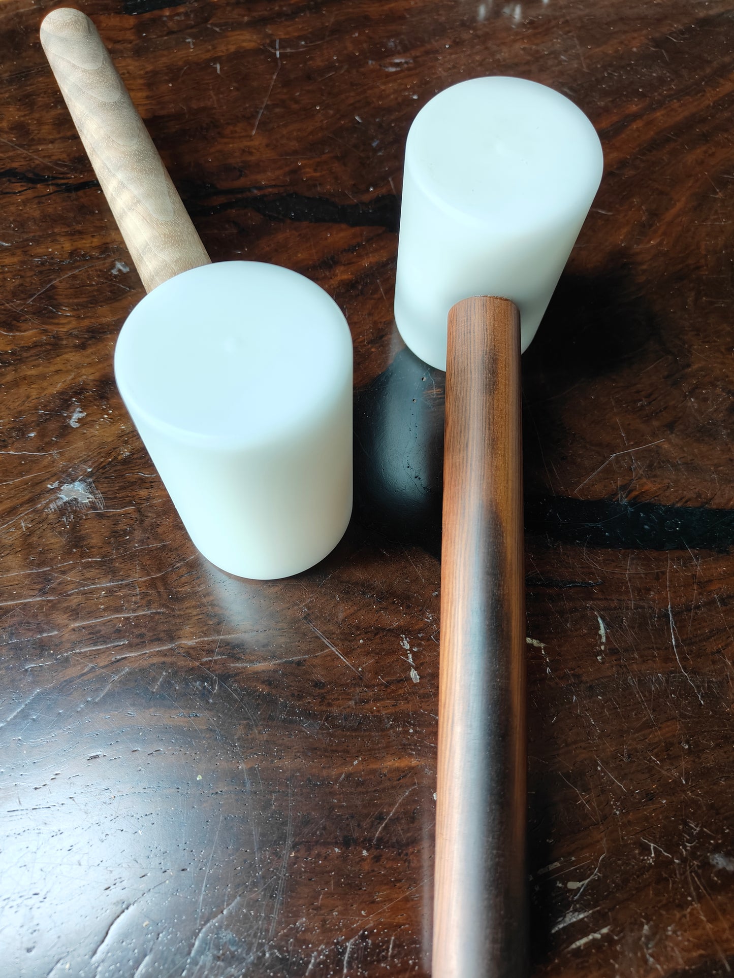 Nylon hammer for stitching iron.and punch