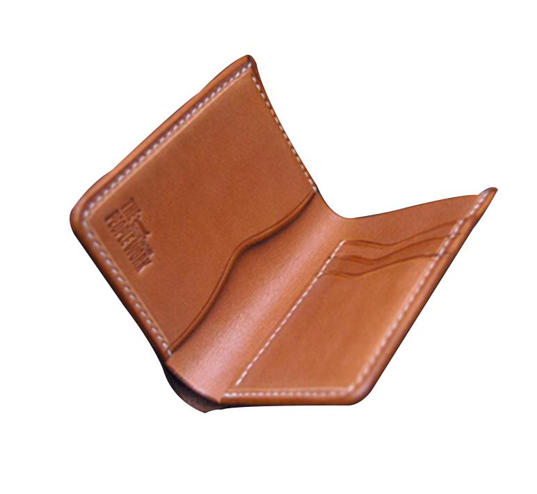 Leather wallet card die